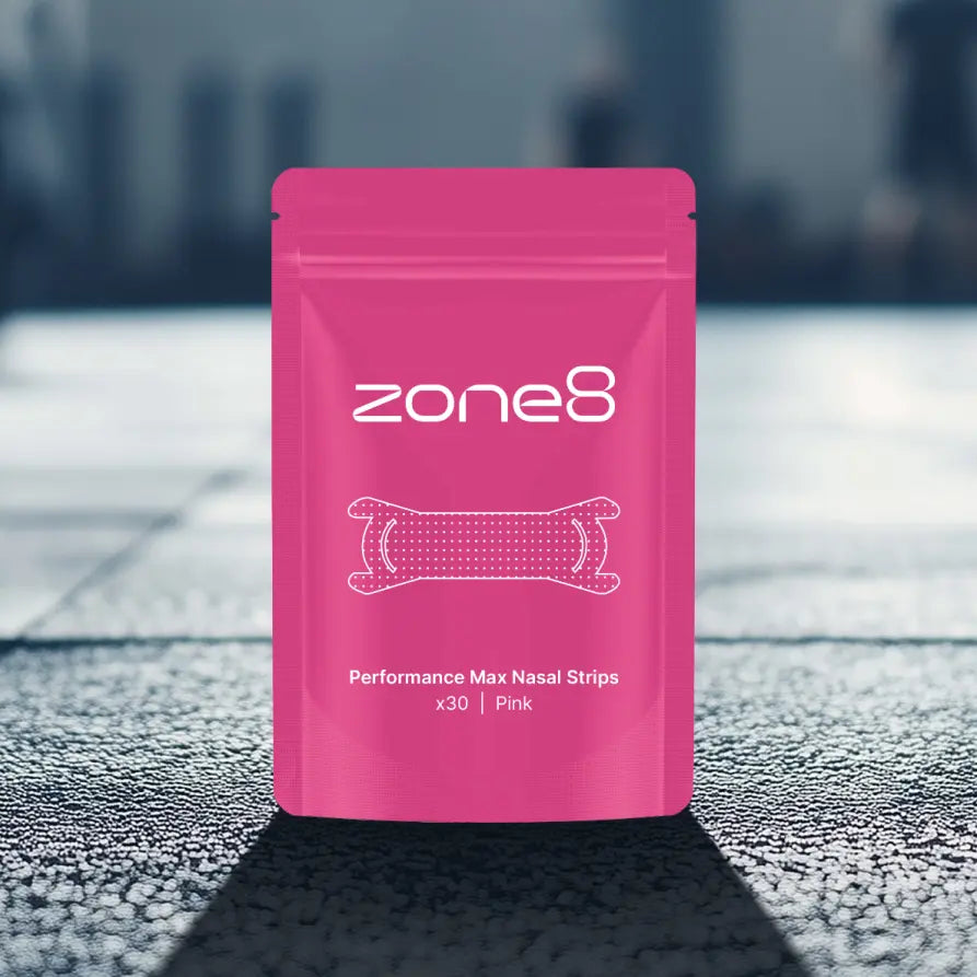 Zone8 Performance Max Nasal Strips deliver maximum lift and airflow for Hyrox, running, cycling and high-intensity training. Built to perform when it counts.