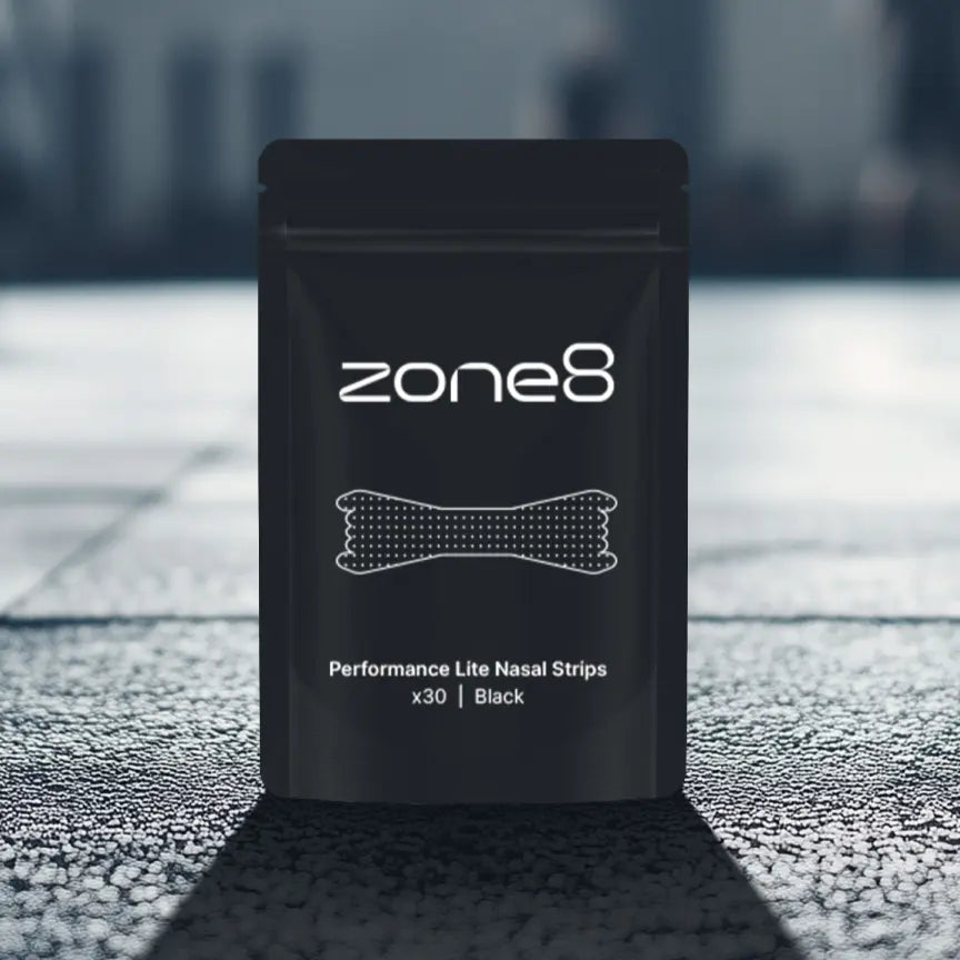 Zone8 Performance Lite Nasal Strips boost airflow for Hyrox, running, cycling and recovery. Lightweight, flexible, built for performance and all-day comfort.